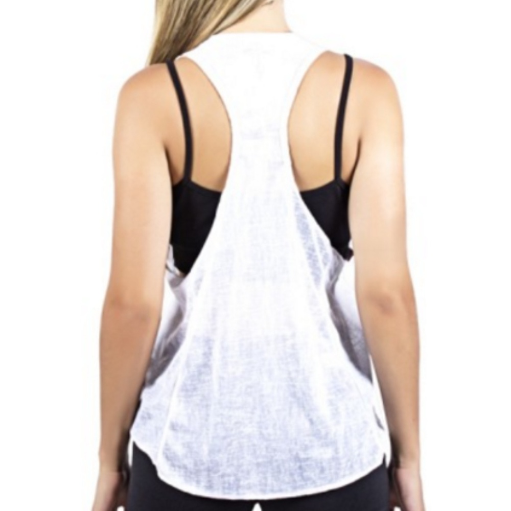 Tank Top -Transparent Racerback - Picture 2 of 3